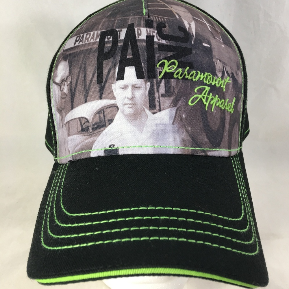 Paramount Apparel Black Baseball Hat Cap